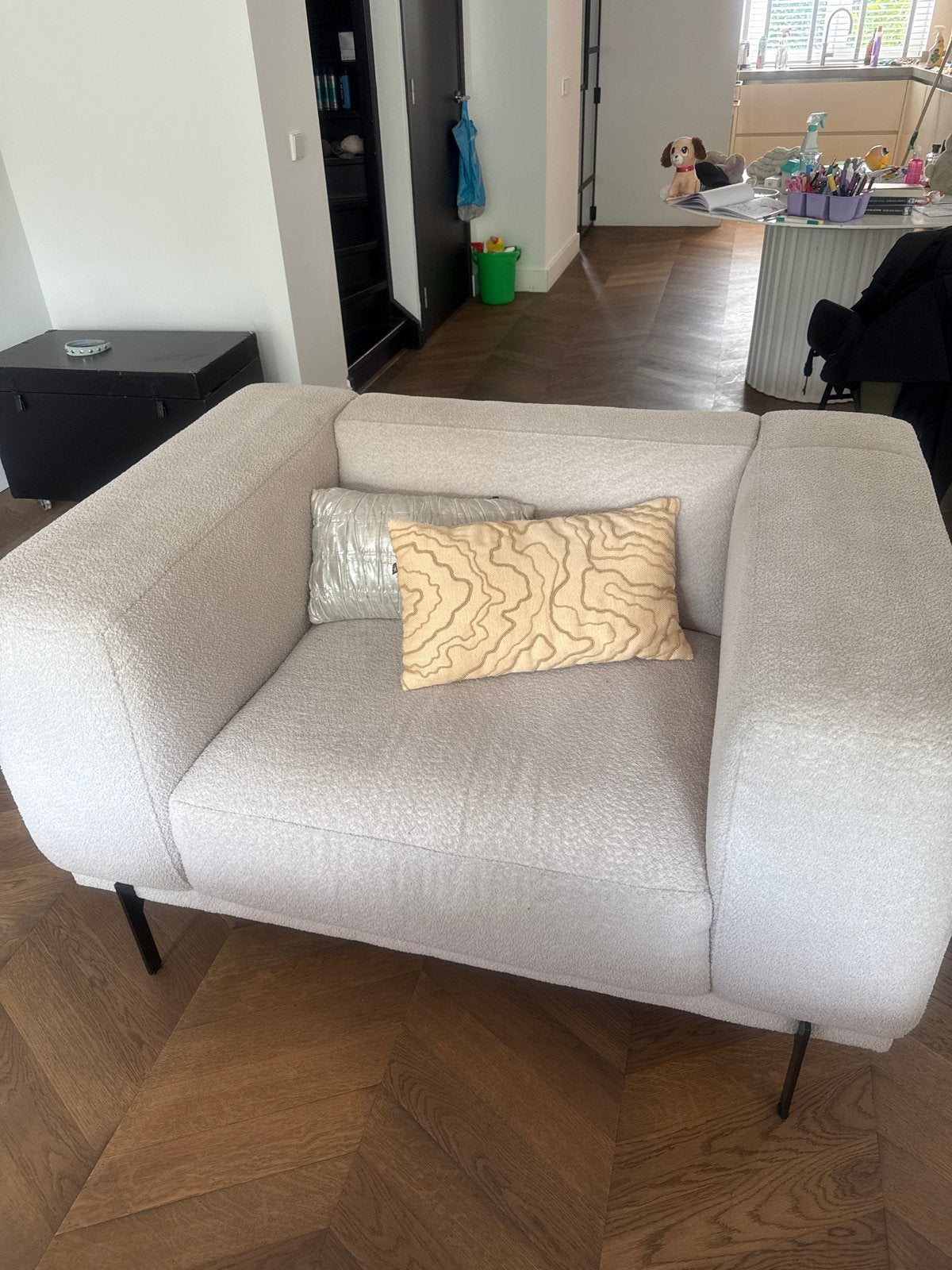 Studio Henk fauteuil,, Ophalen, Eenpersoons, 75 tot 100 cm, Zo goed als nieuw