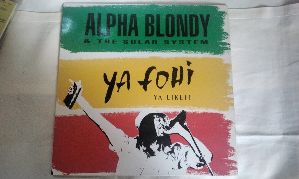 Alpha Blondy & The Solar System Ya Fohi, Ya Likefi Lp Reggae, Cd's en Dvd's, LP, Zo goed als nieuw, 12 inch, R&B