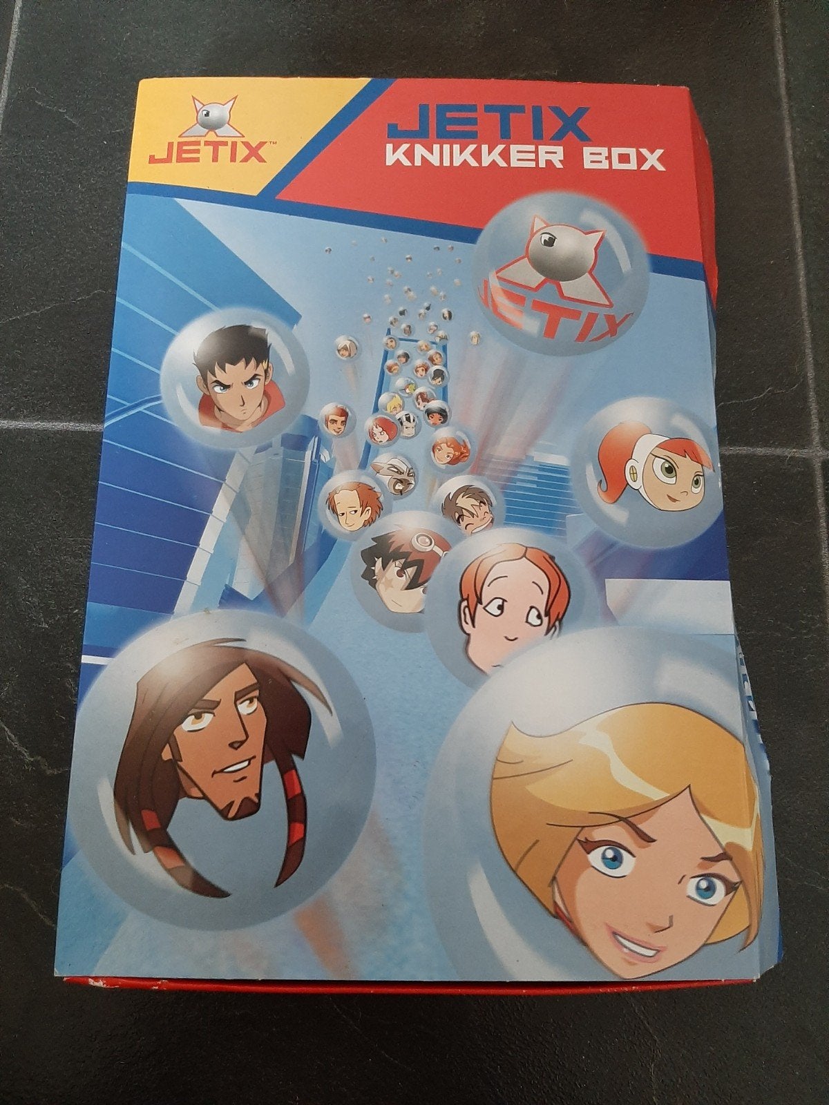 Jetix knikkerbox knikkers, Ophalen of Verzenden