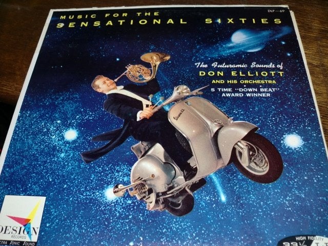 Don Elliott MusicForTheSensationalSixties Design LP US  1958, LP, Gebruikt, Ophalen of Verzenden, 12 inch