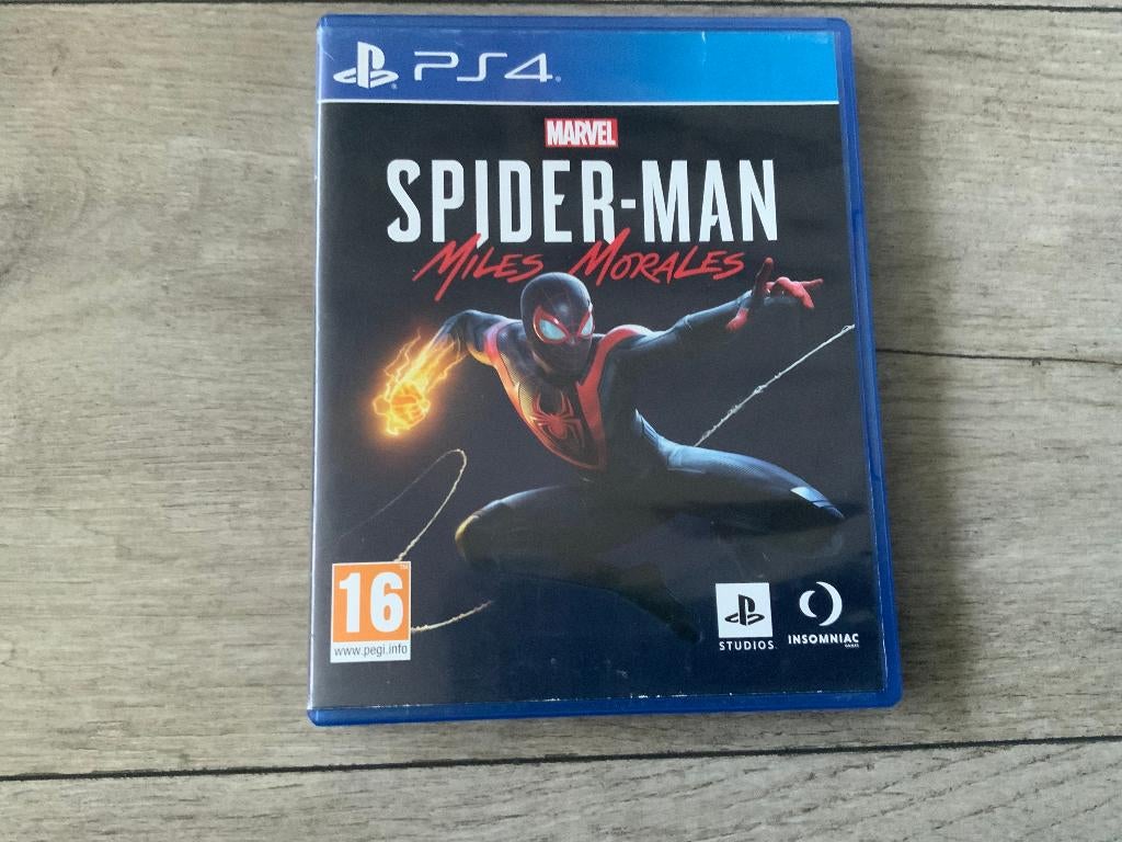 Playstation 4 Spiderman Miles Morales voor de PS4 Spider-Man, Avontuur en Actie, 1 speler, Ophalen of Verzenden, Zo goed als nieuw