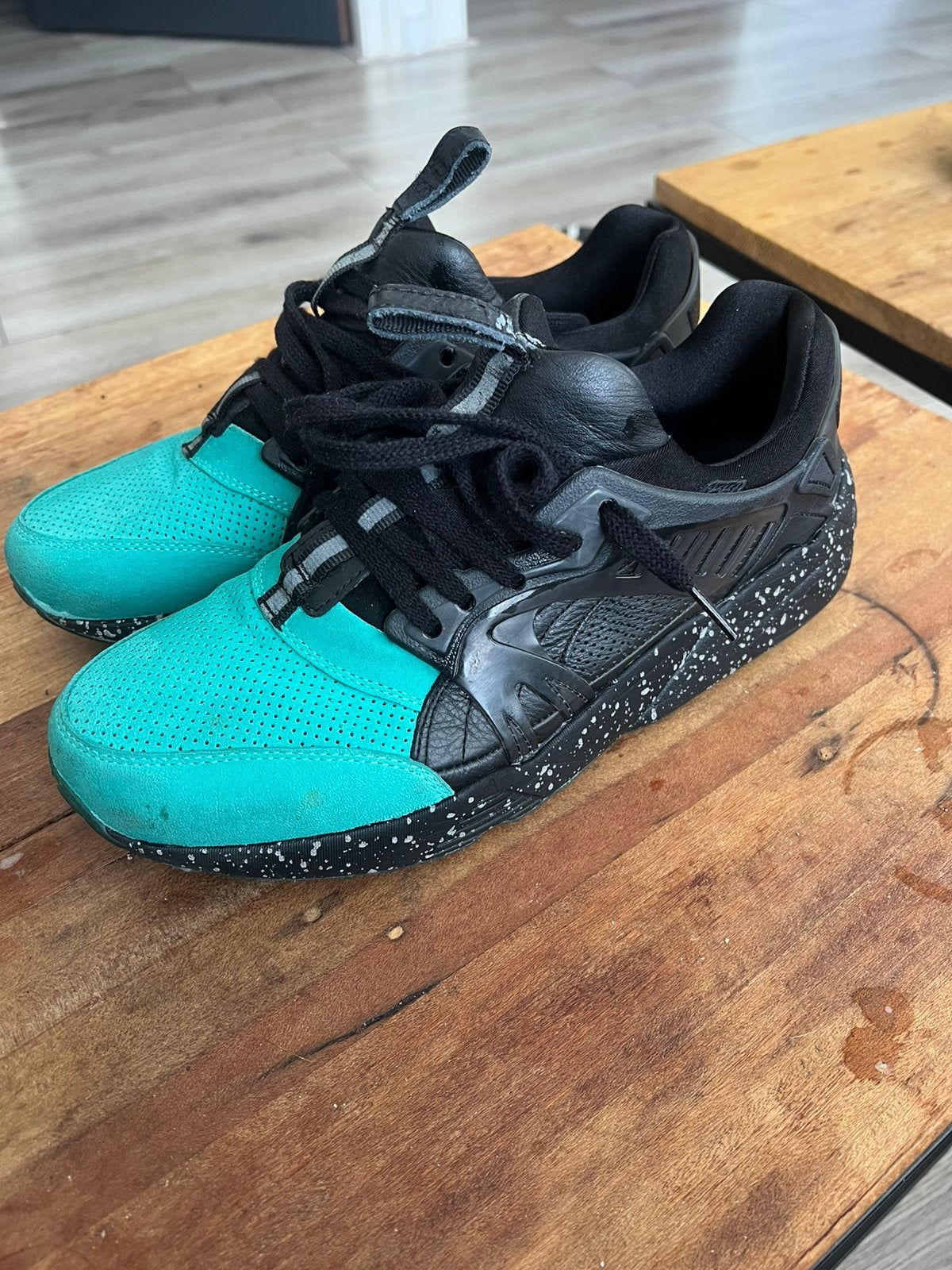 Puma X RF Disc Coa 2 Sneakers Ronnie Fieg 42,5/43 27,5cm, Zwart, Ophalen of Verzenden, Sneakers of Gympen, Zo goed als nieuw