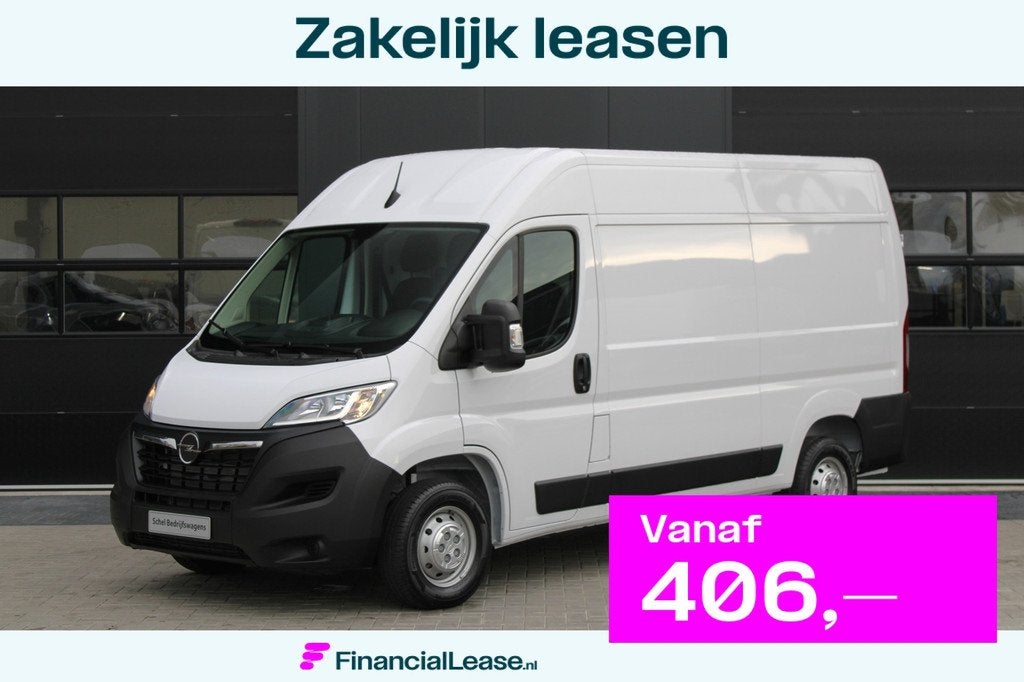 Opel Movano 33 2.2 CDTI 140pk L2H2 - Airco - Camera - Cruise, Voorwielaandrijving, Stof, 4 cilinders, 2500 kg