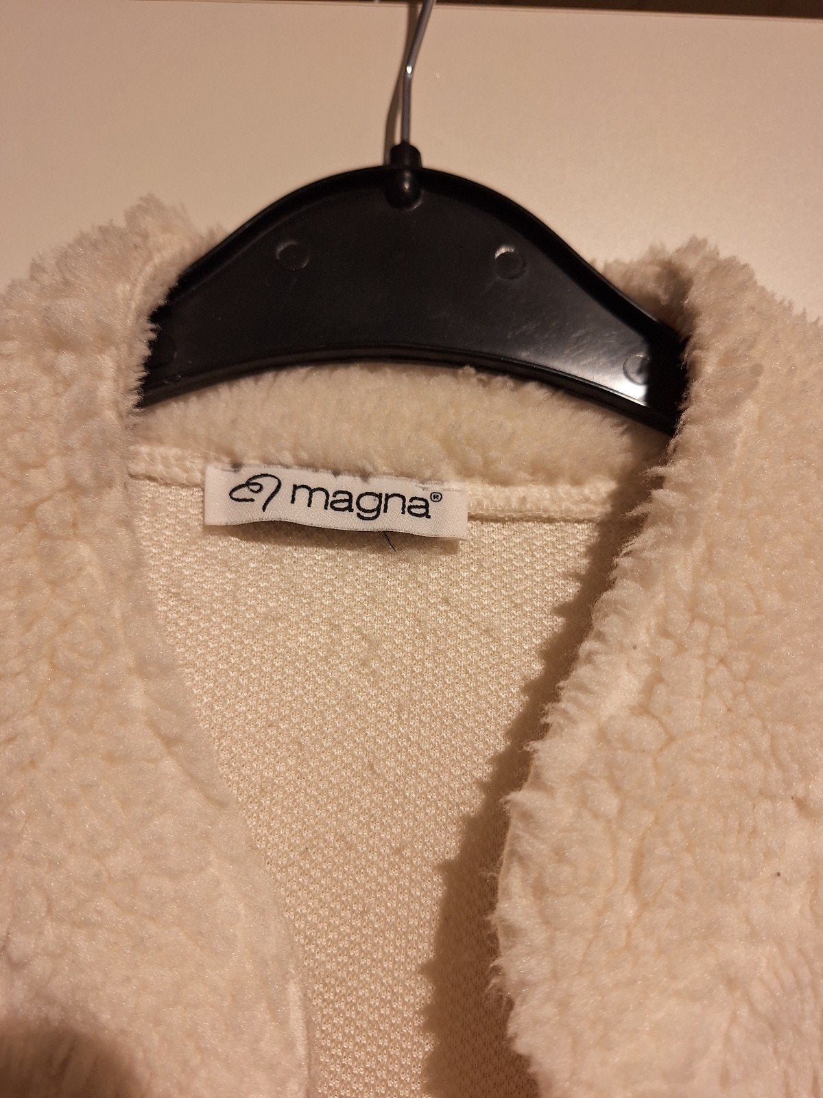 Magna Fashion teddy gilet maat 40/42, Maat 38/40 (M), Wit, Ophalen of Verzenden, Zo goed als nieuw