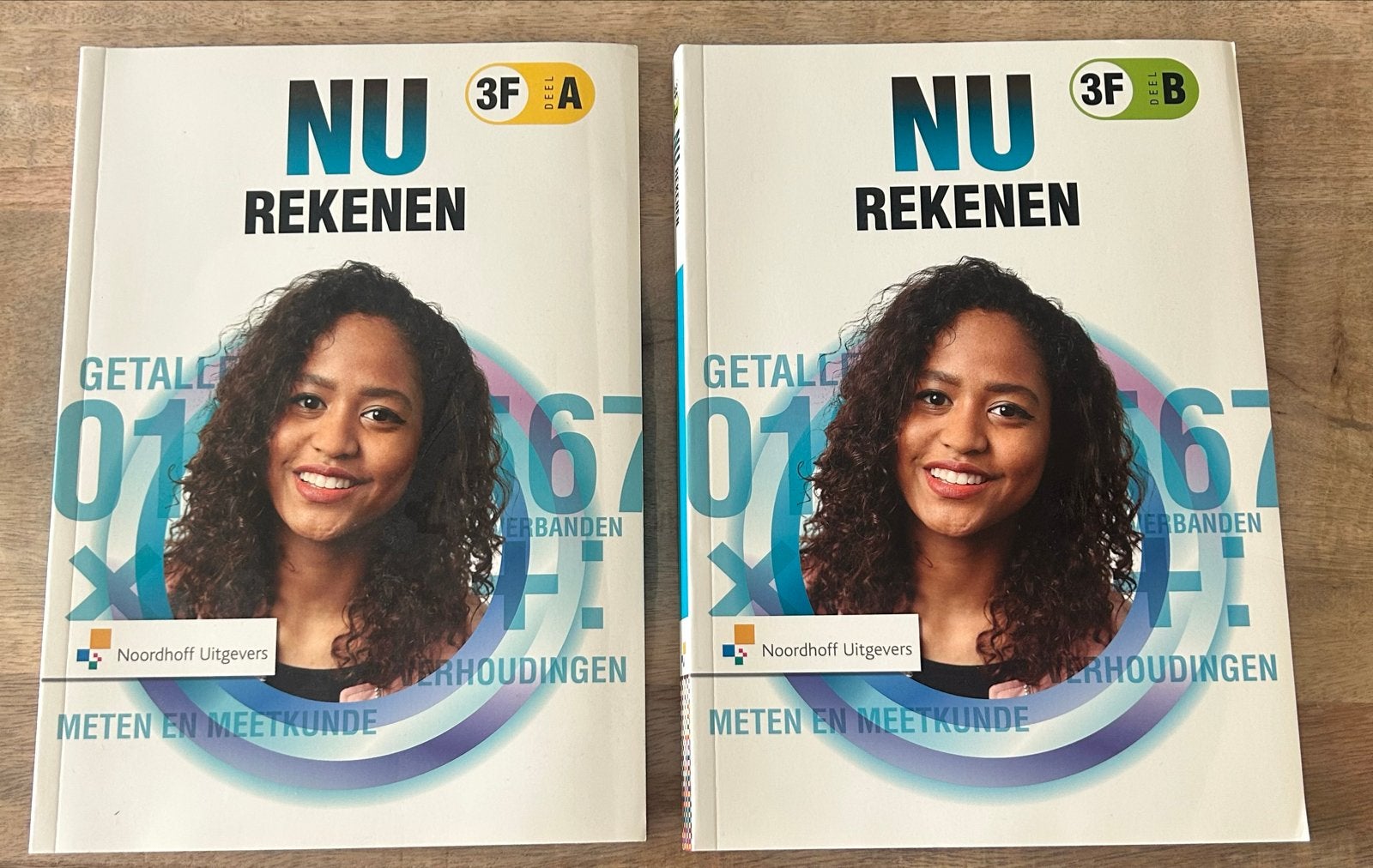 NU Rekenen 3F A en B - Noordhoff Uitgevers, Ophalen, Gelezen, Overige niveaus, Overige vakken