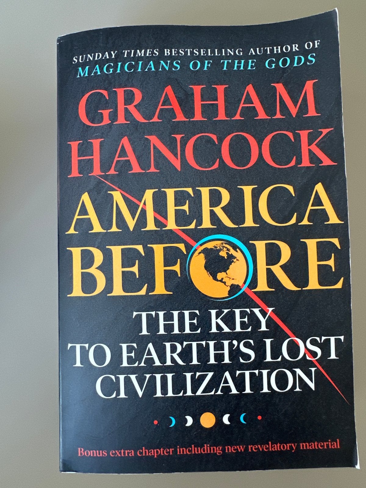 America Before - Graham Hancock - The Key to Earth's Lost Ci, Ophalen of Verzenden, Gelezen, Europa overig
