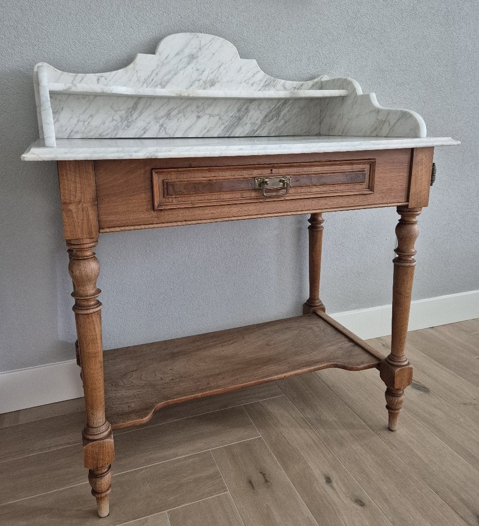 Marble wash stand, Antiek en Kunst, Antiek | Meubels | Tafels, Ophalen