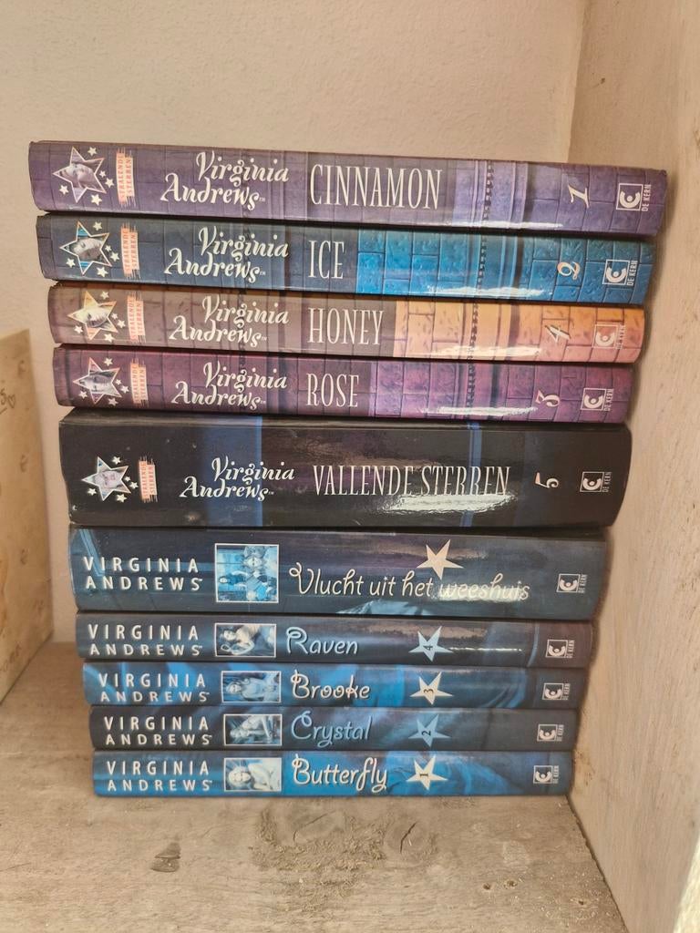 Complete serie Virginia Andrews boeken (meeste als nieuw), Ophalen of Verzenden, Zo goed als nieuw, Virginia Andrews