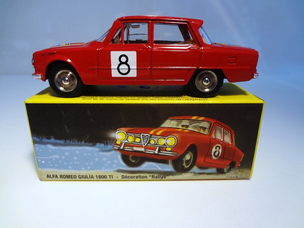 Alfa Romeo Giulia 1600 TI Rallye Dinky Toy 1401., Verzenden, Nieuw, Auto, Dinky Toys
