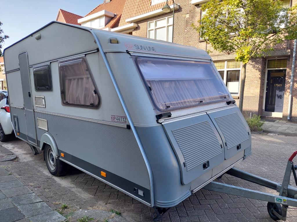 Kip caravan 'Sunline' 44, Caravans en Kamperen, Kip, Treinzit, Particulier, 6 tot 7 meter