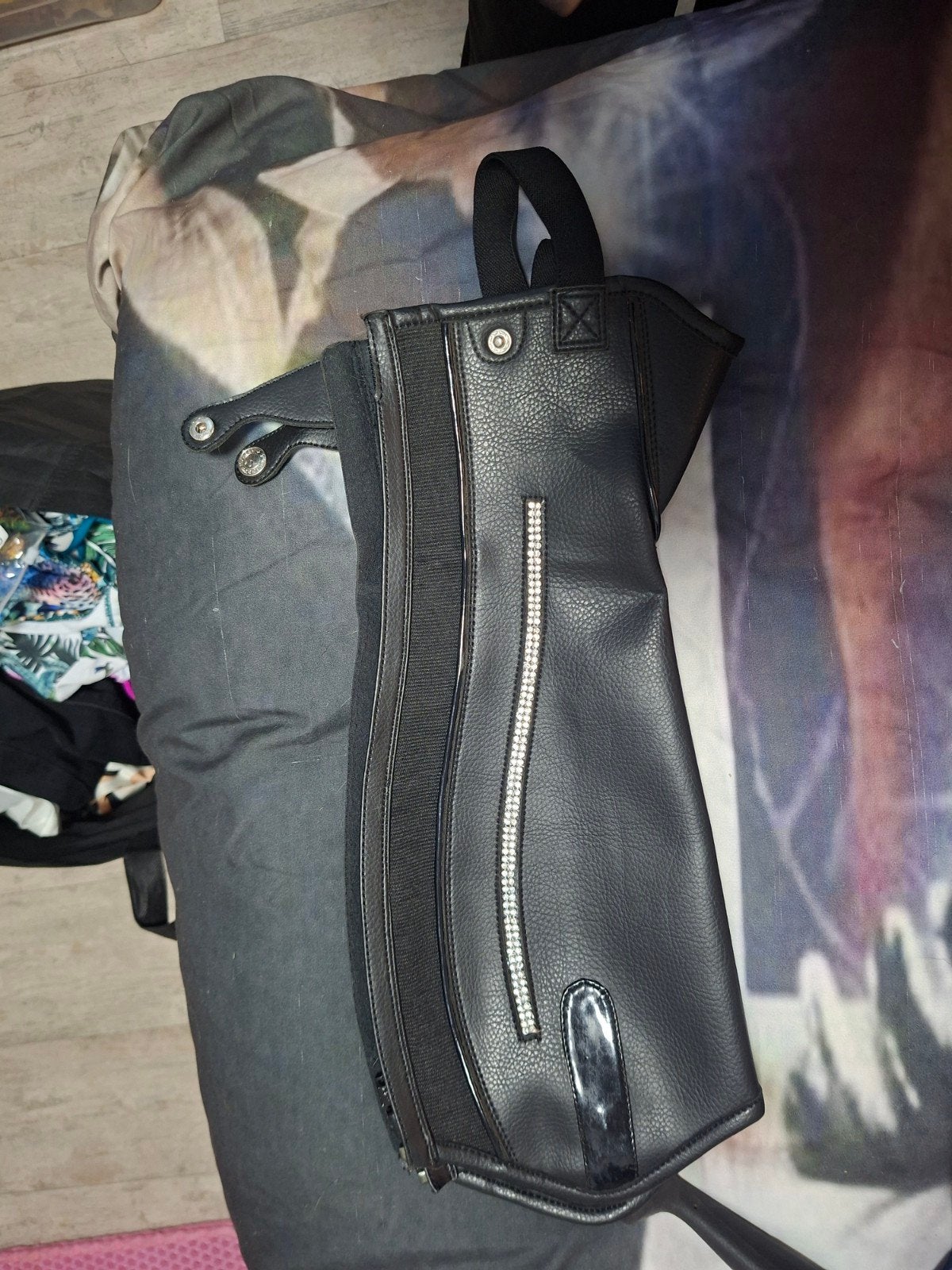 chaps maat xs met strass steentjes, Ophalen of Verzenden, Zo goed als nieuw, Dressuur