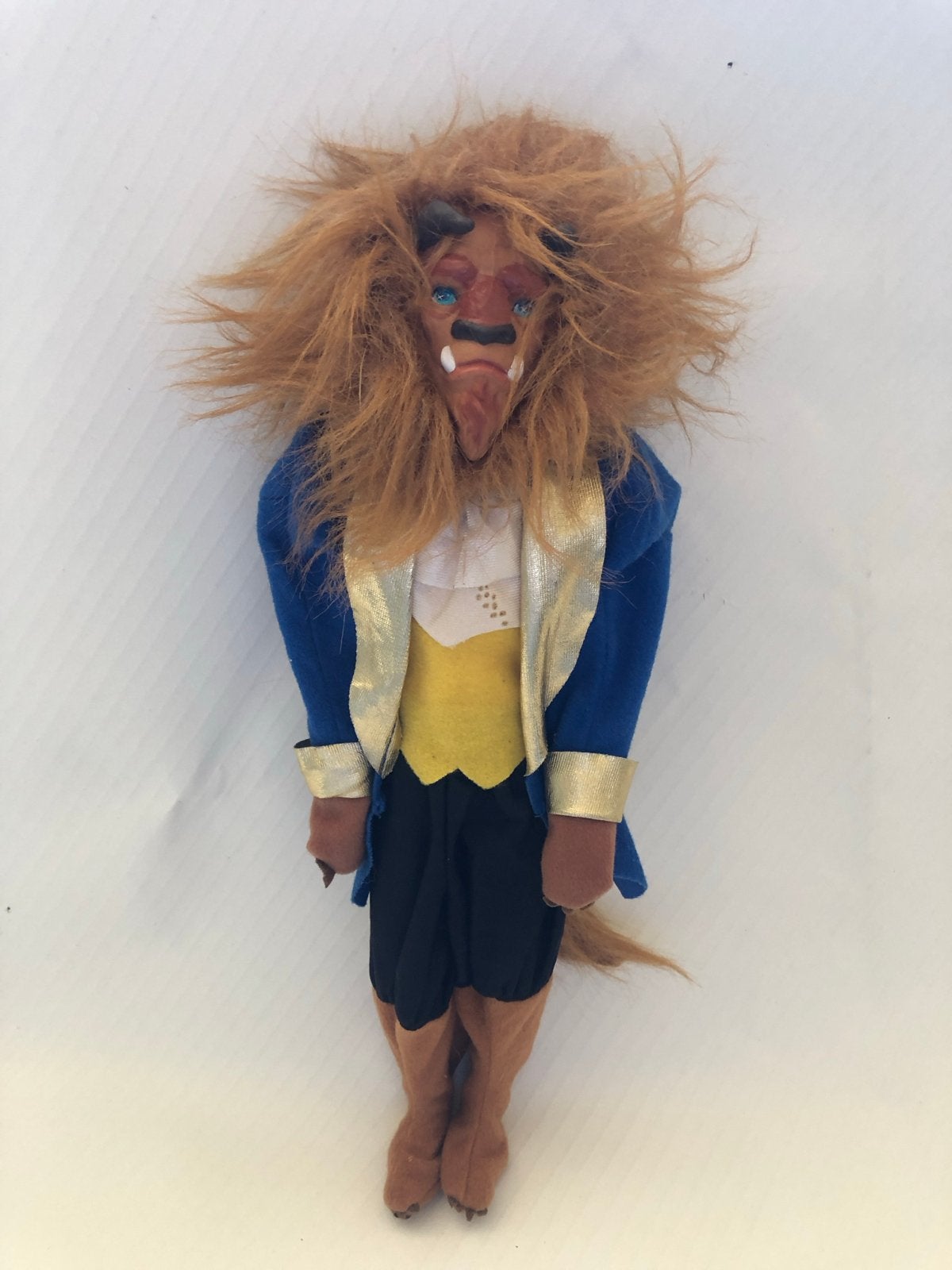 Vintage Disney Belle en het Beest pop prins Adam Mattel 1992, Ophalen of Verzenden, Gebruikt, Overige typen