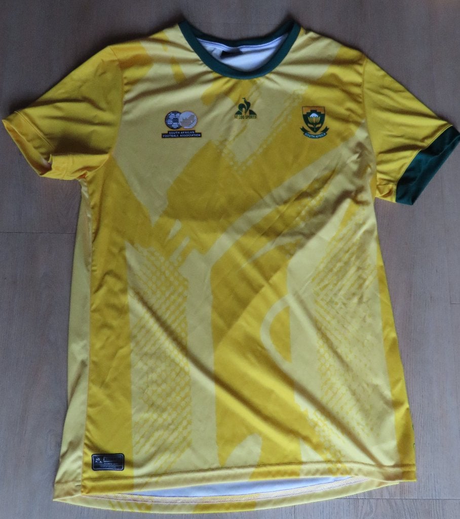 Zuid-Afrika Voetbalshirt (2024-2025) XL, Maat XL, Ophalen of Verzenden, Zo goed als nieuw, Shirt