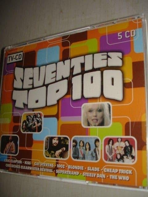 Seventies TOP 100- 100 Hits uit de jaren 70- 5-CD- (NIEUW), Cd's en Dvd's, Cd's | Verzamelalbums, Verzenden, Nieuw in verpakking