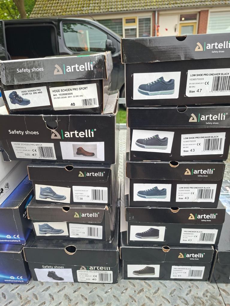 Artelli werkschoenen div. Maten, Ophalen of Verzenden