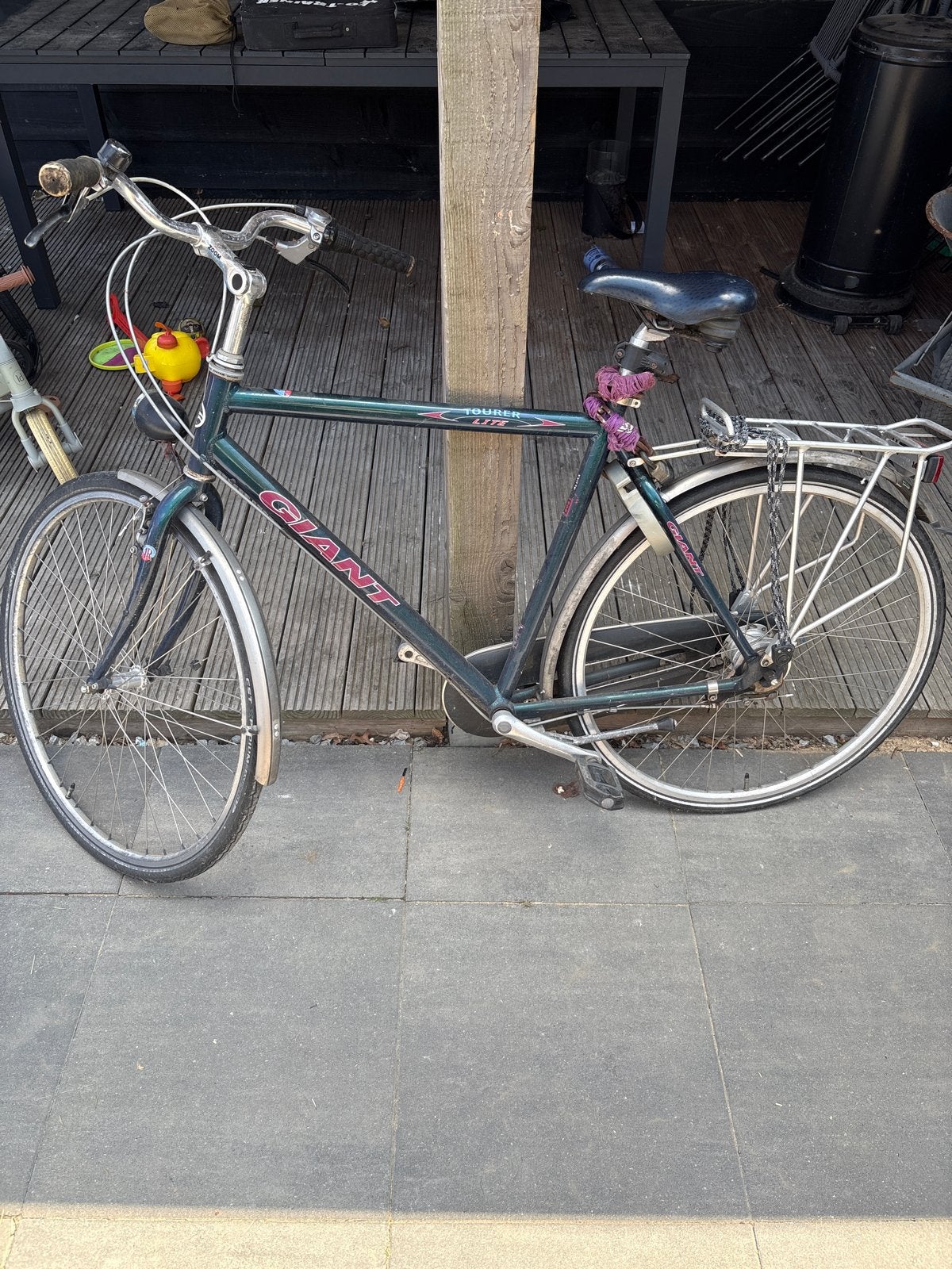 Giant Tourer LTD Herenfiets - Gebruikt, Fietsen en Brommers, Fietsen | Heren | Herenfietsen, Ophalen, Gebruikt, Velgrem, Versnellingen