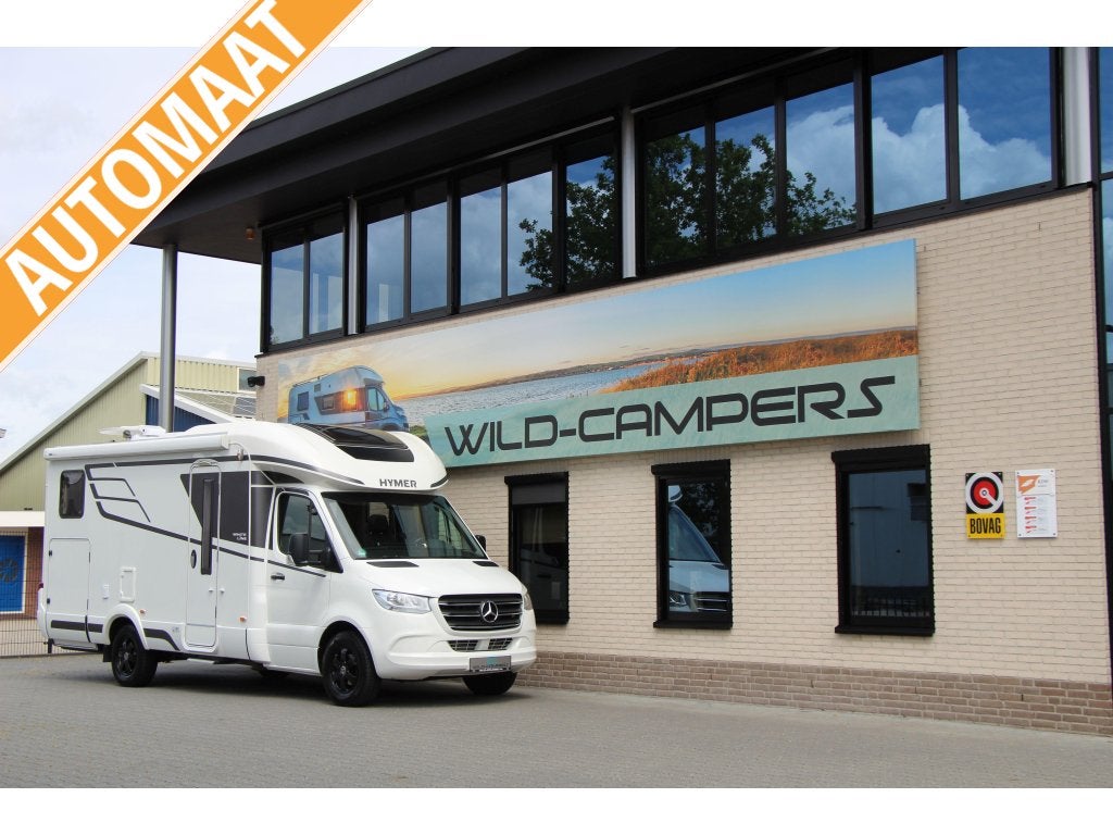 Hymer BMC-T WhiteLine 600 - 170PK AUT - Enkele bedden Hefbed, Caravans en Kamperen, Campers, Automaat, Chemisch toilet, Ringverwarming