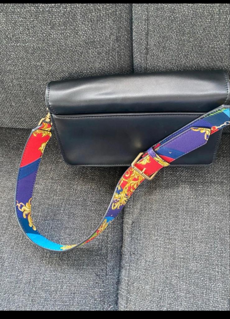 Versace Jeans Couture Schoudertas - Zo goed als nieuw, Verzenden, Zo goed als nieuw, Zwart, Overige merken