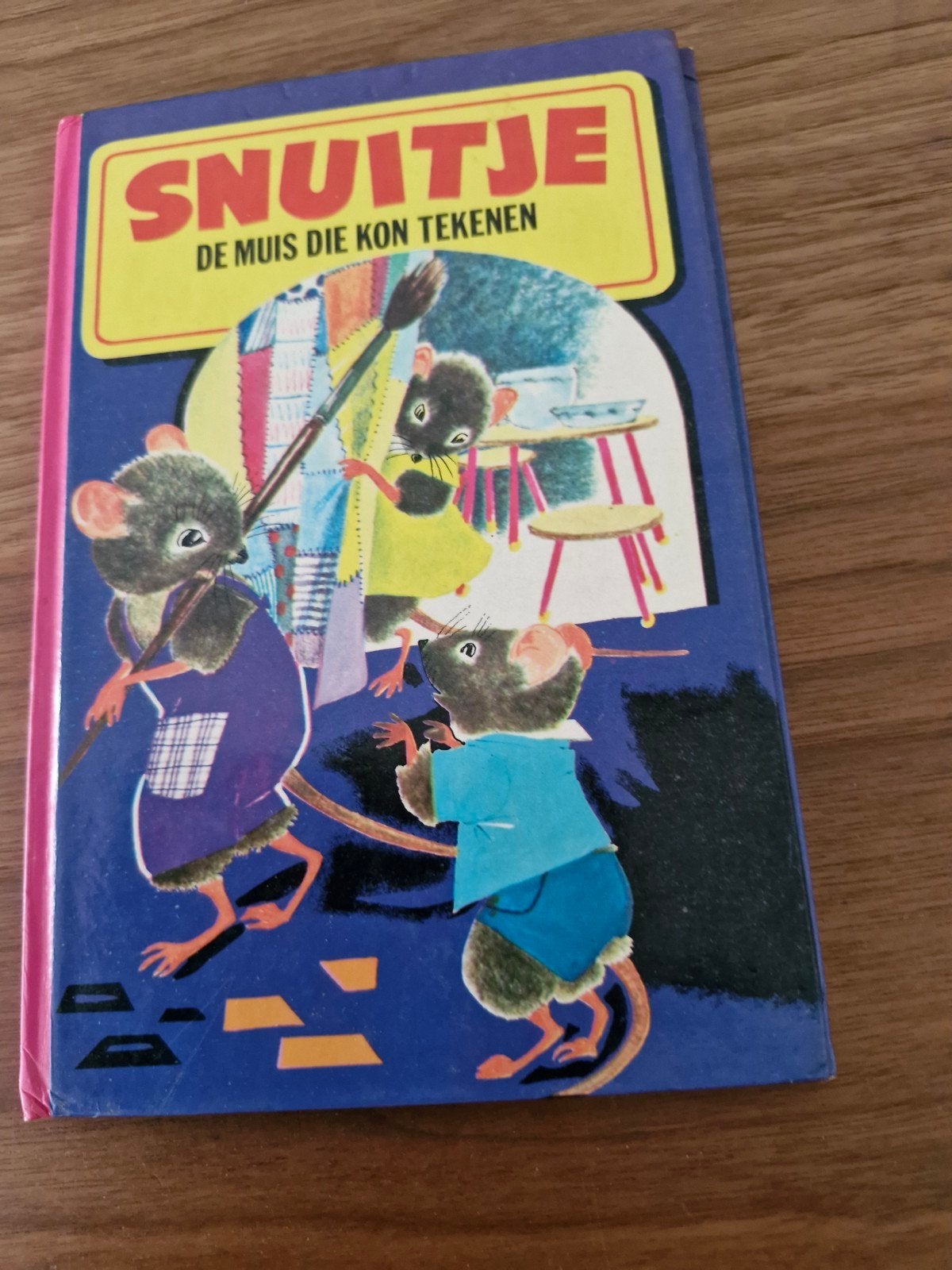 Snuitje de Muis Die Kon Tekenen - Vintage Kinderboek, Boeken, Ophalen of Verzenden, Gelezen, 3 tot 4 jaar