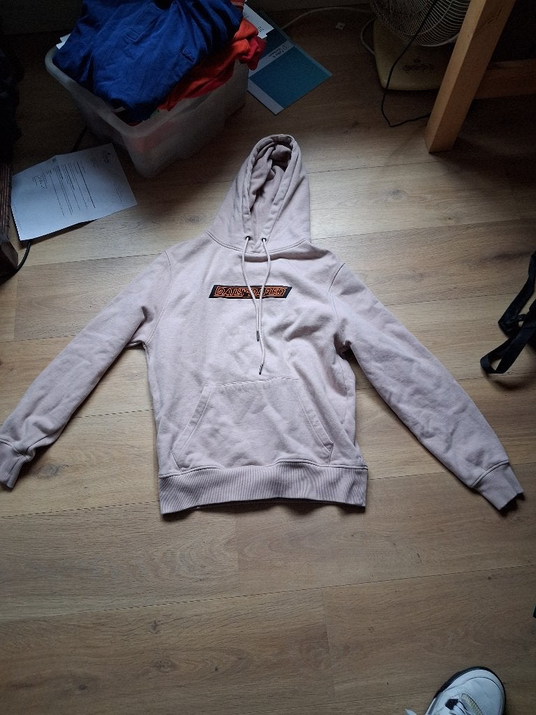 Daily Paper Hoodie Roze Maat S - 100% Katoen, Ophalen of Verzenden, Zo goed als nieuw, Daily Paper, Roze