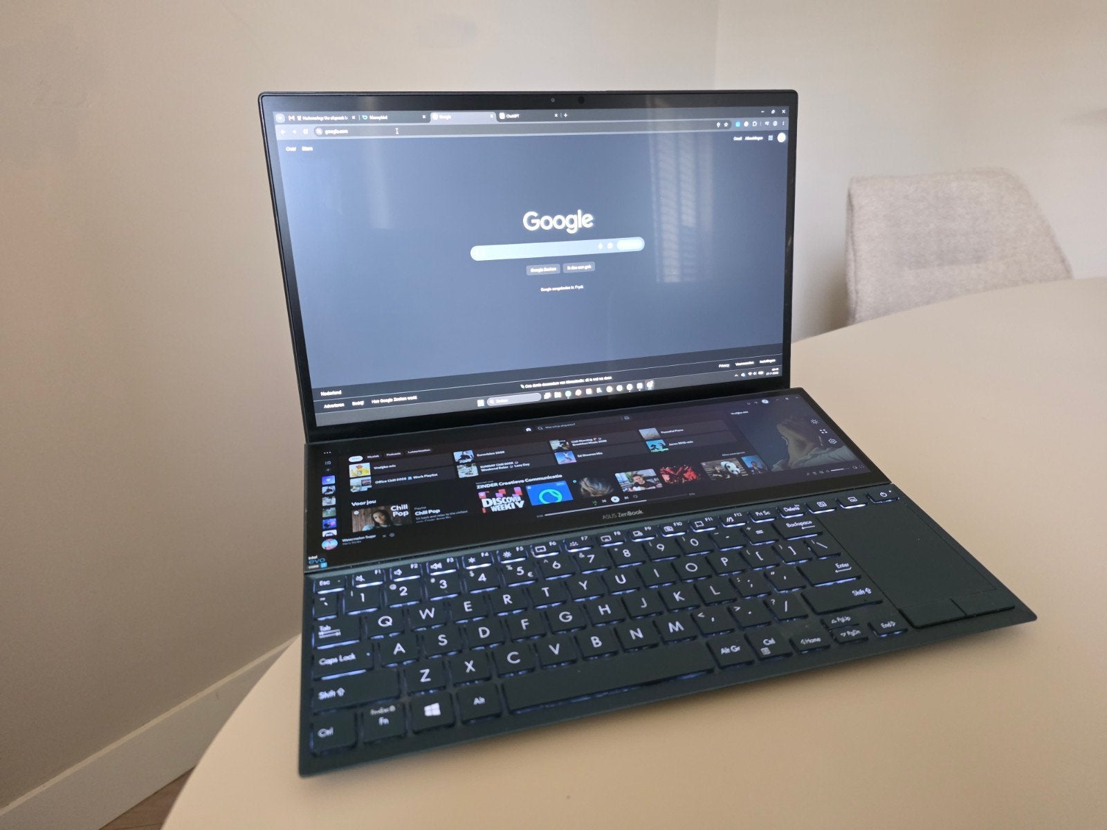 ASUS ZenBook Duo 32 GB | 1TB, Computers en Software, Windows Laptops, Ophalen, Intel Core i7-1165G7, Gebruikt, 2 tot 3 Ghz