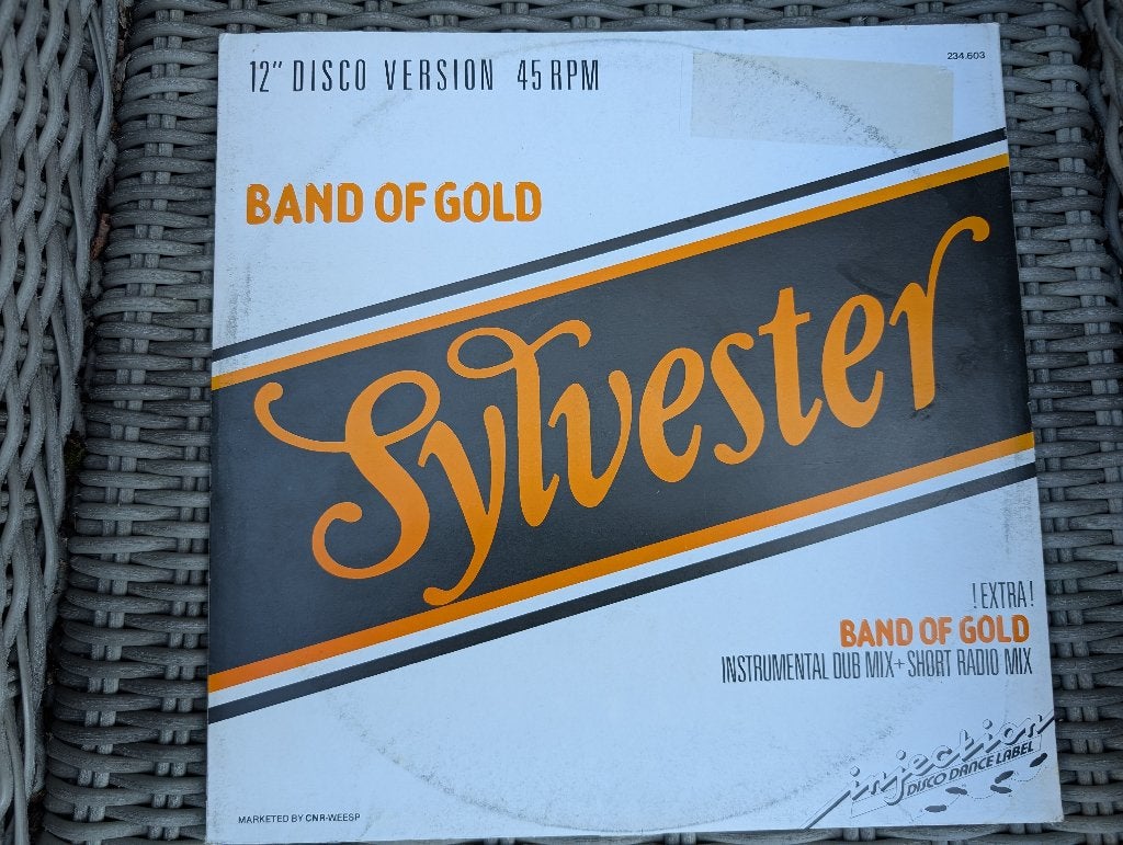 Maxi single - Sylvester - Band of Gold, Ophalen of Verzenden, Zo goed als nieuw, Dance en House