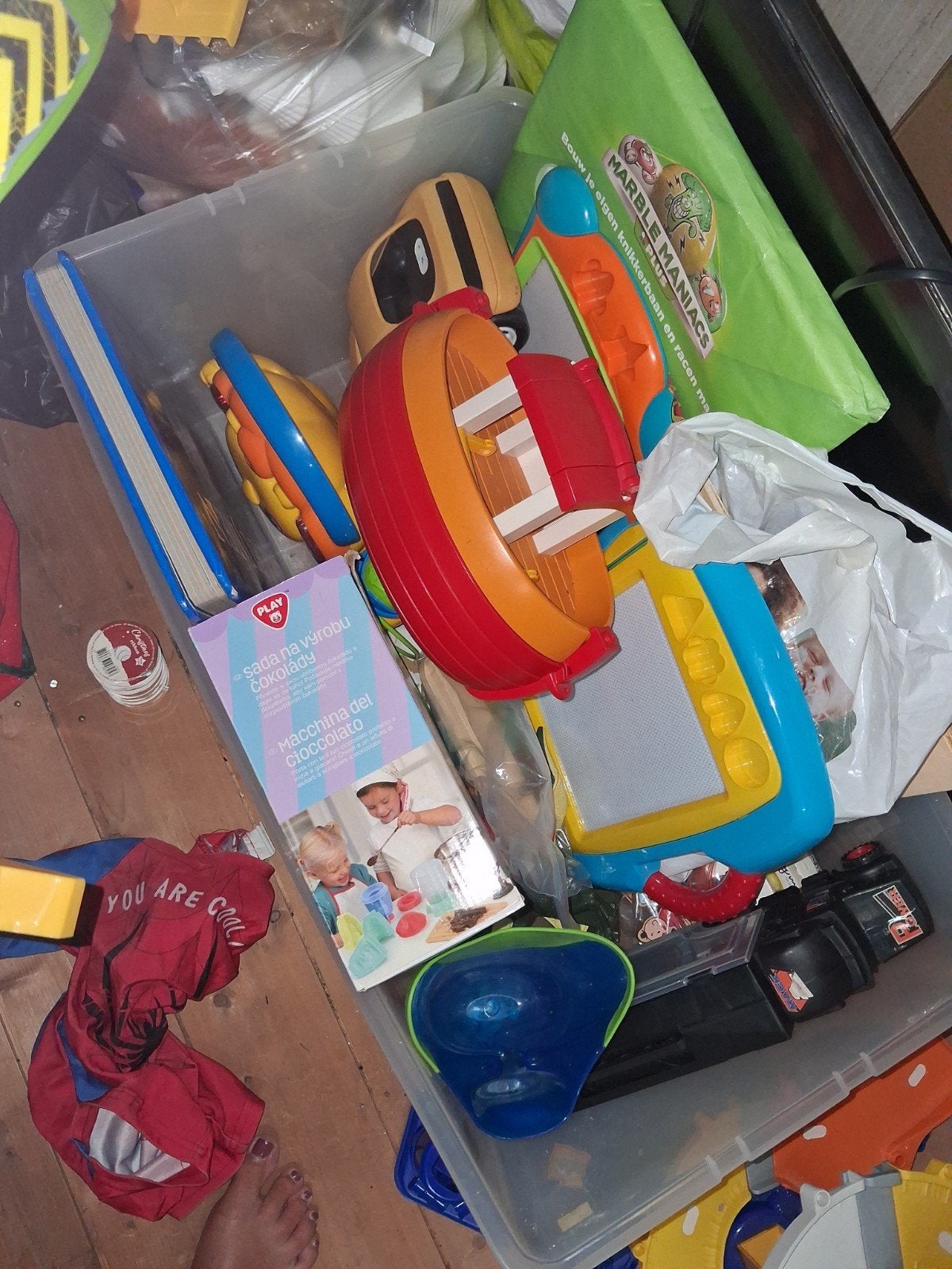 Grote partij speelgoed hot wheels little People robot v tech, Ophalen of Verzenden, Gebruikt, Jongen of Meisje