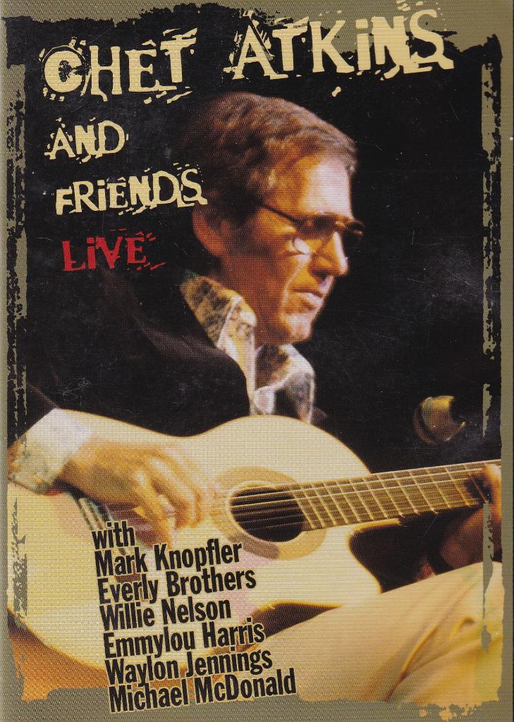 Te koop dvd chet atkins and friends live, Alle leeftijden, Ophalen of Verzenden, Nieuw in verpakking
