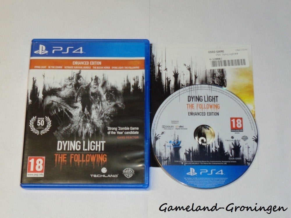 Dying Light The Followning Enchanced Edition (PS4), Gebruikt, Vanaf 18 jaar, -, -