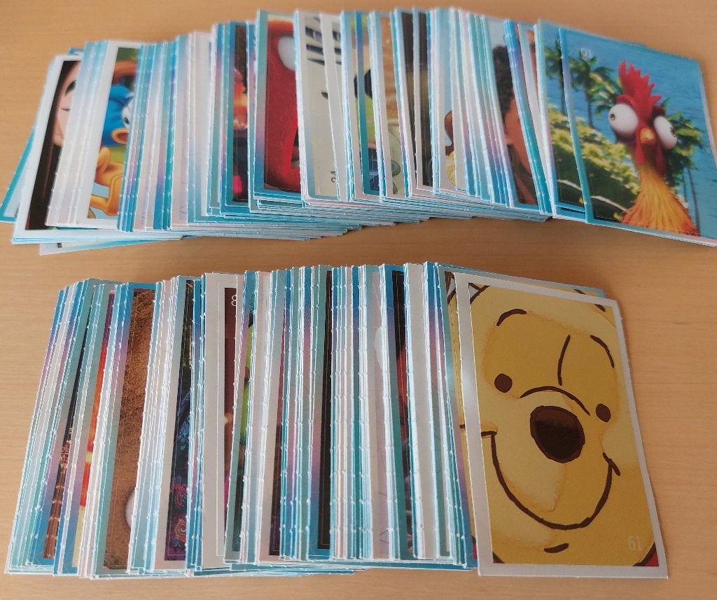 veel losse Disney stickers /plaatjes AH - diverse nummers, Verzamelen, Supermarktacties, Albert Heijn, Ophalen