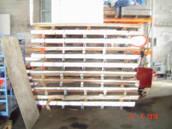 rvs plaat 1 mm 2 mm 3 mm 3.50 euro per kg, Ophalen, Handelsonderneming van alphen vof, Overige metalen, Nieuw