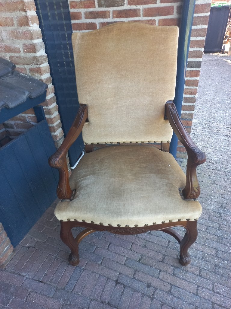 Antieke fauteuil, Antiek en Kunst, Ophalen