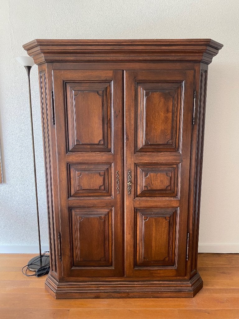 Houten servieskast, Ophalen, Gebruikt, Met deur(en), Eikenhout