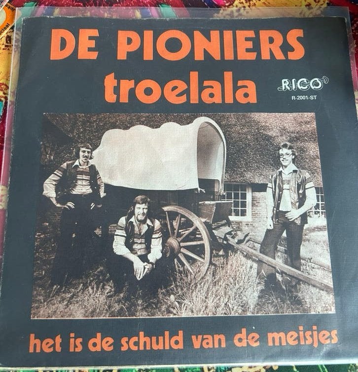 6 Piraten singeltjes o.a De Pioniers, paladijns,, Cd's en Dvd's, Vinyl Singles, Ophalen, Gebruikt, 7 inch, Overige typen