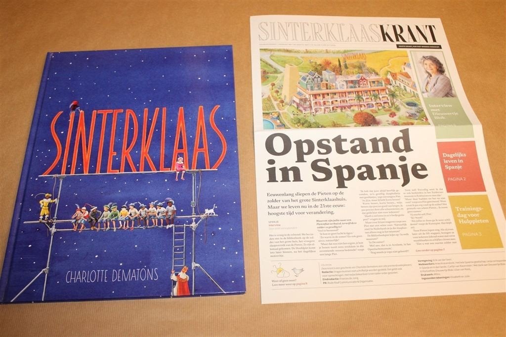 Sinterklaas — Charlotte Dematons Groot Prentenboek, Ophalen of Verzenden, Zo goed als nieuw