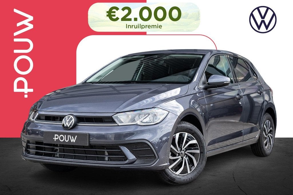 Volkswagen Polo 1.0 TSI 95pk Life Edition | Achteruitrijcame, Auto's, Volkswagen, Bedrijf, Te koop, Polo, ABS, Achteruitrijcamera