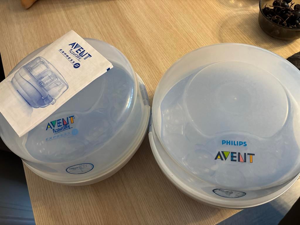 Philips Avent magnetron sterilisator, Ophalen, Gebruikt