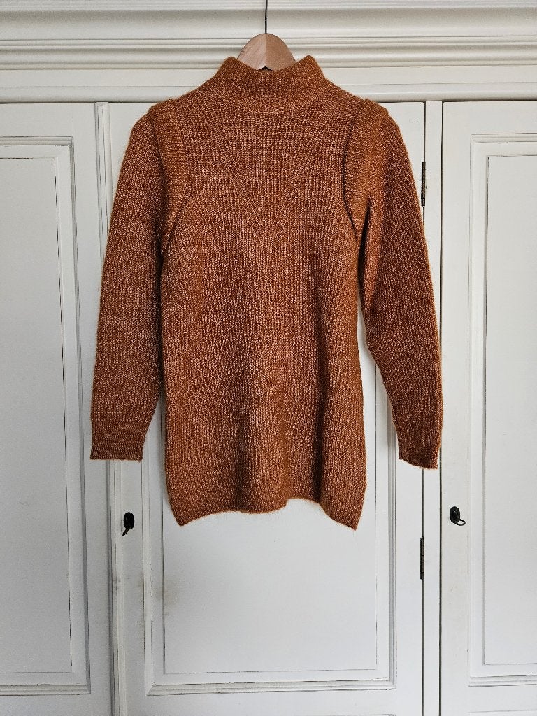 Oranje/bruine trui van Sissy-boy, Ophalen of Verzenden, Zo goed als nieuw, Maat 36 (S), Sissy-Boy