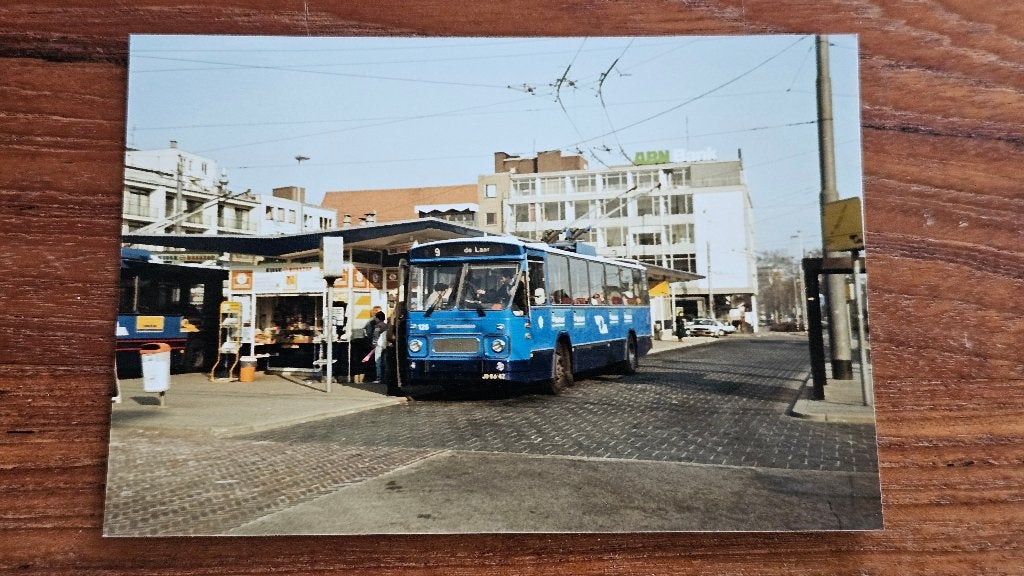 Foto BUS GVA Arnhem 125 Trolleybus, Verzenden, Gebruikt, Bus of Metro, Overige typen