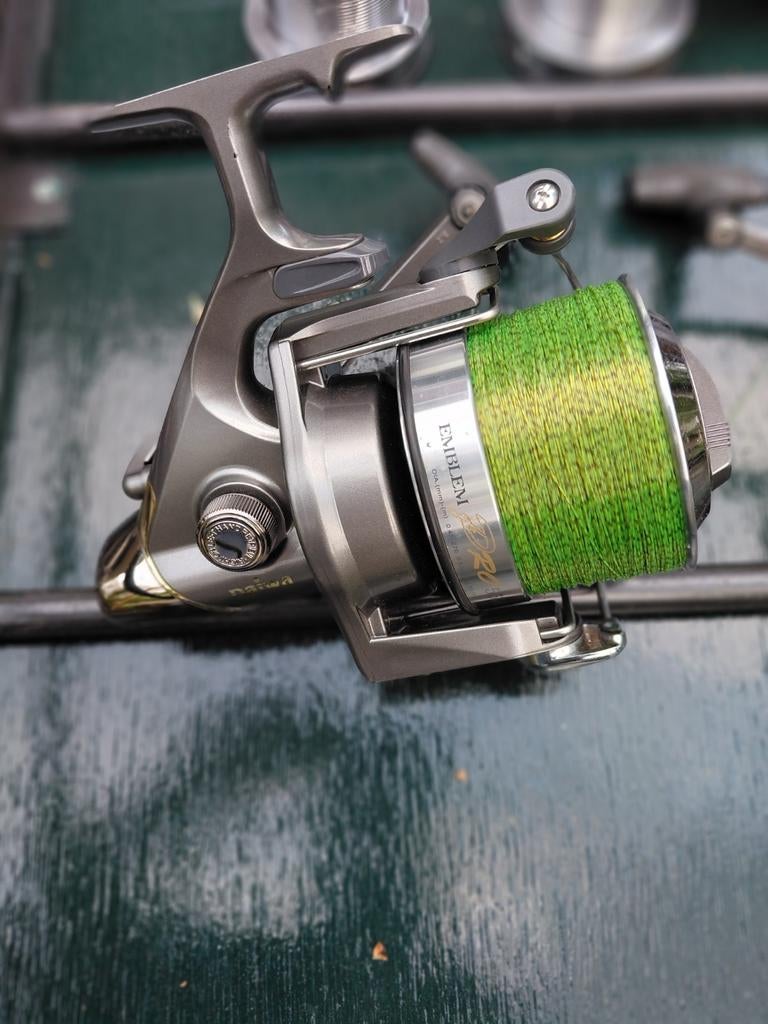 Daiwa emblem, Watersport en Boten, Ophalen of Verzenden, Zo goed als nieuw, Molen