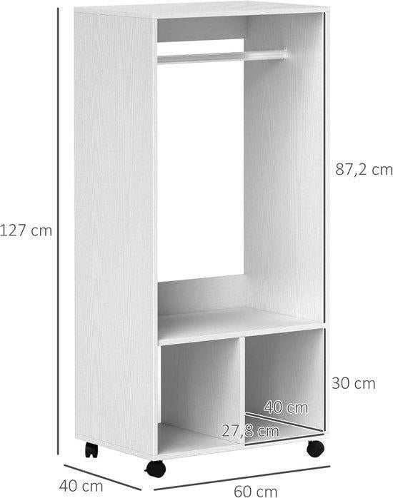 Kledingkast – Garderobekast – Opbergkast – Draagbare Kast, Corvance B.V., Verzenden, Nieuw, Corvancebol@gmail.com