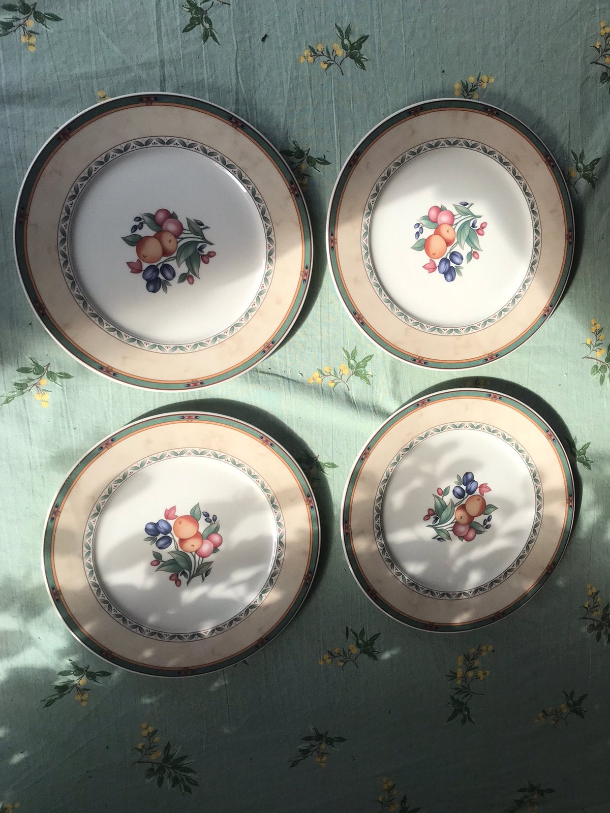 Heinrich Winterling,Marktleuten,diner borden,diam.26 cm, Ophalen of Verzenden, Zo goed als nieuw, Overige stijlen, Bord(en)