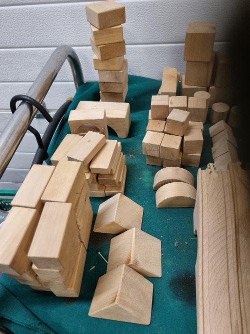 treinbaan van hout met veel exstra's, Ophalen of Verzenden, 'T Olde Gre-j, Info@toldegrej.nl, Endepoelstraat 20f Didam