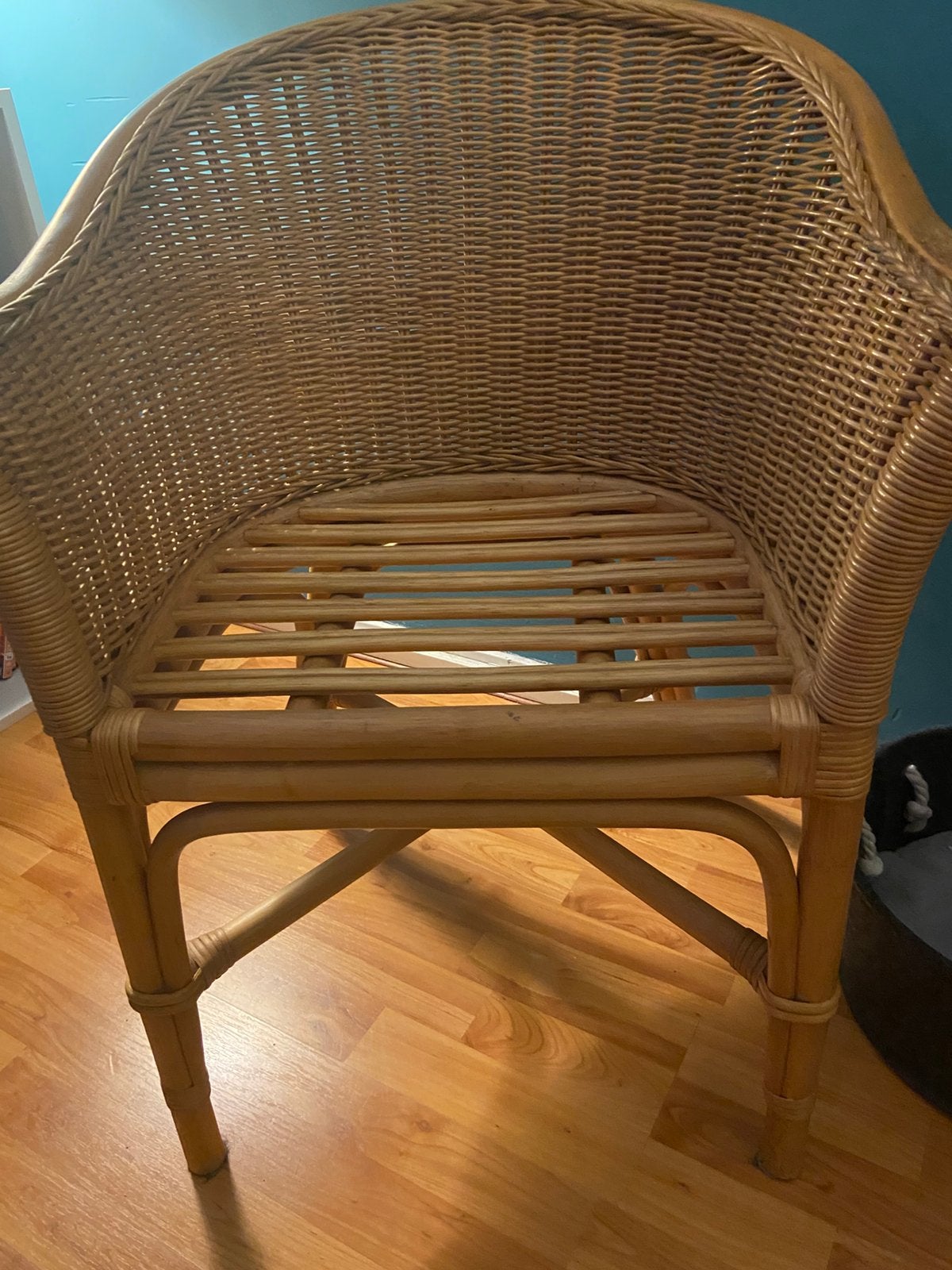 Rotan stoel, Ophalen, Zo goed als nieuw, Rotan