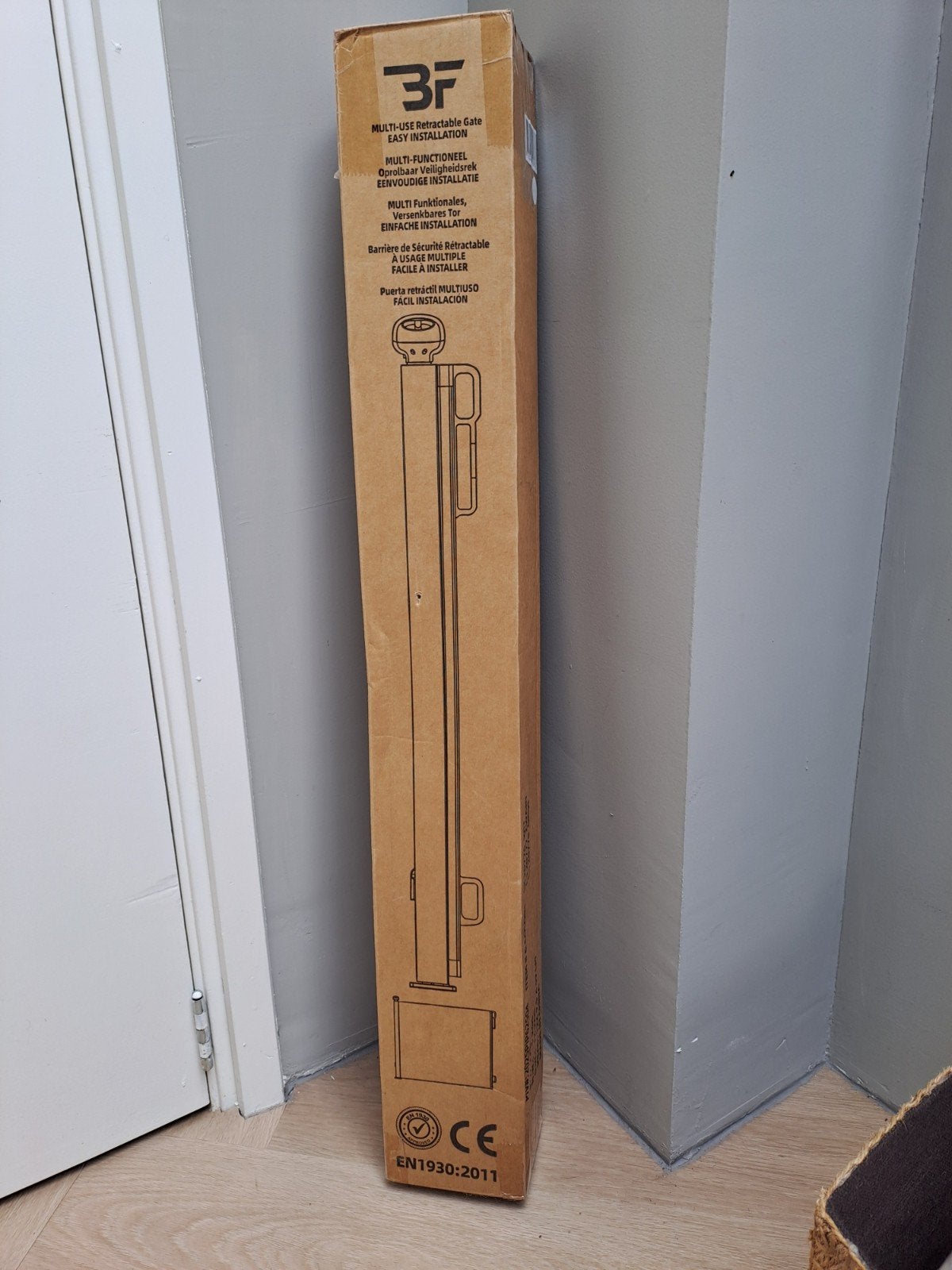 Nieuw Oprolbaar Veiligheidsrek - Bebies First Safety Gate, Overige materialen, Nieuw, Oprolhekje, Ophalen of Verzenden