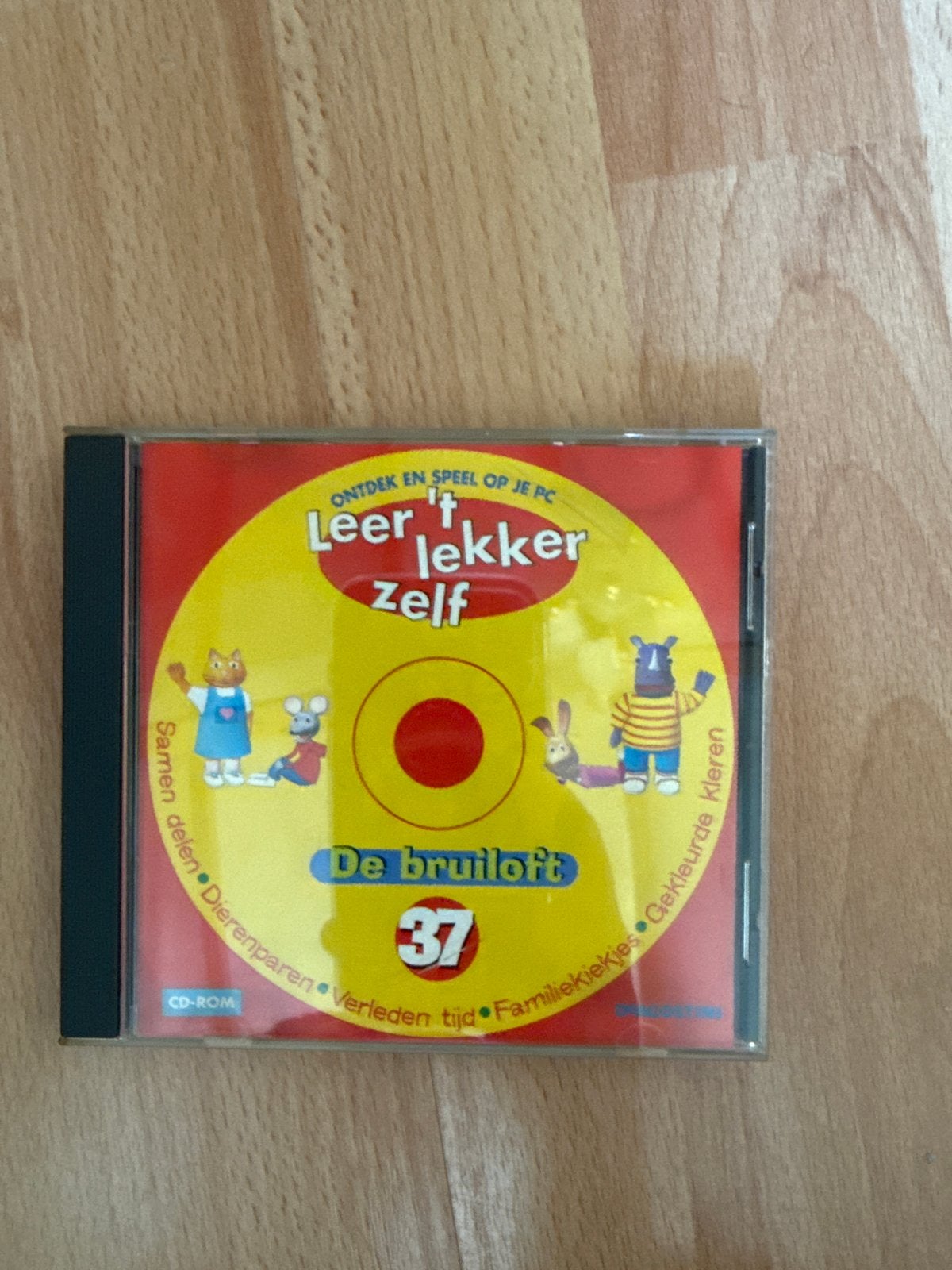 Leer 't lekker zelf: De bruiloft - Educatieve PC CD-ROM, Spelcomputers en Games, Games | Pc, Puzzel en Educatief, Gebruikt, 1 speler