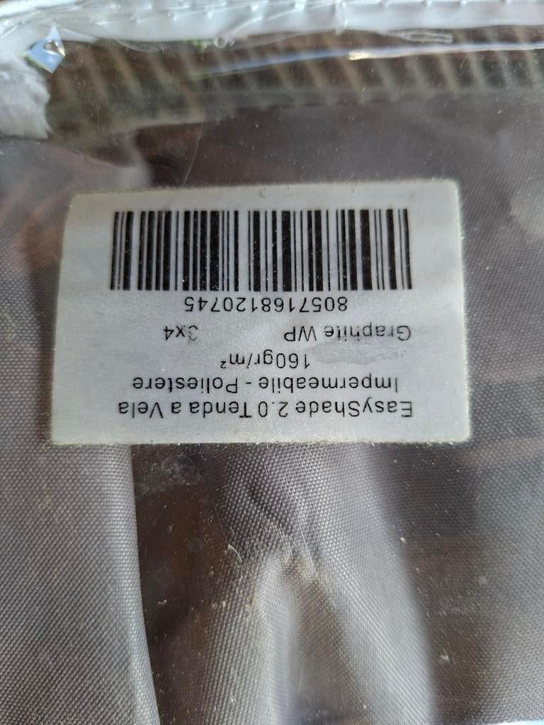 Schaduwdoek  Easy shade 3x4, Ophalen of Verzenden, Nieuw