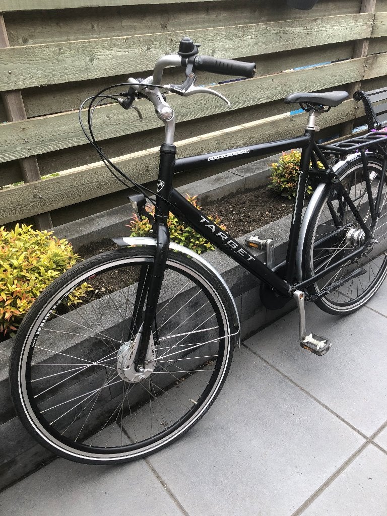 jongensfiets, Fietsen en Brommers, Fietsen | Jongens, Gebruikt, Versnellingen, Target, Trommelrem