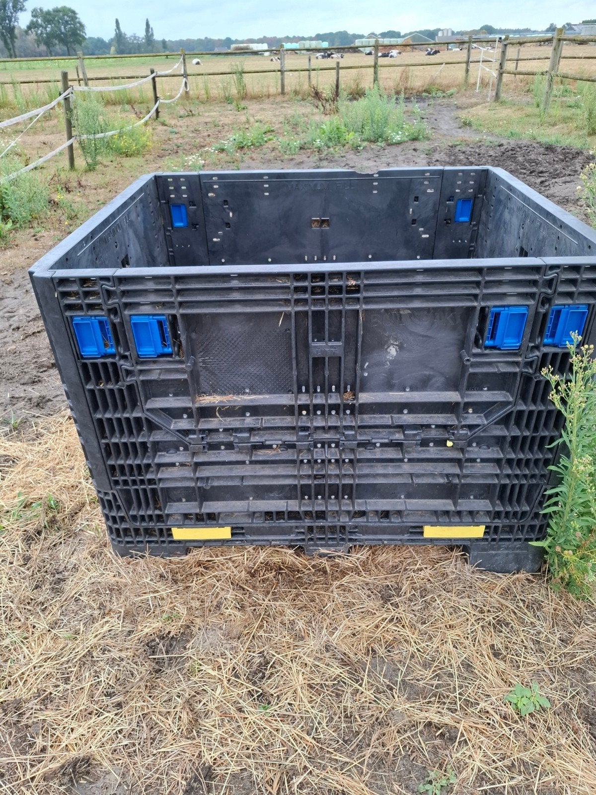 palletbox hooibak