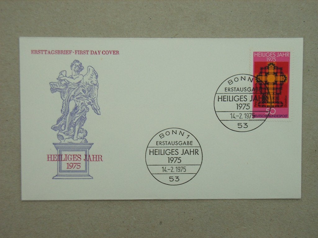 ZM  FDC Bundespost 834, Postzegels en Munten, Postzegels | Eerstedagenveloppen, Ophalen of Verzenden, Onbeschreven, Europa